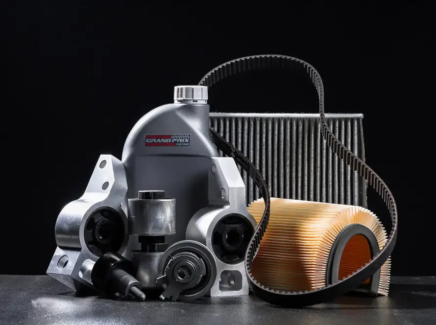 Expert routine maintenance by technicians at Grand Prix Customs